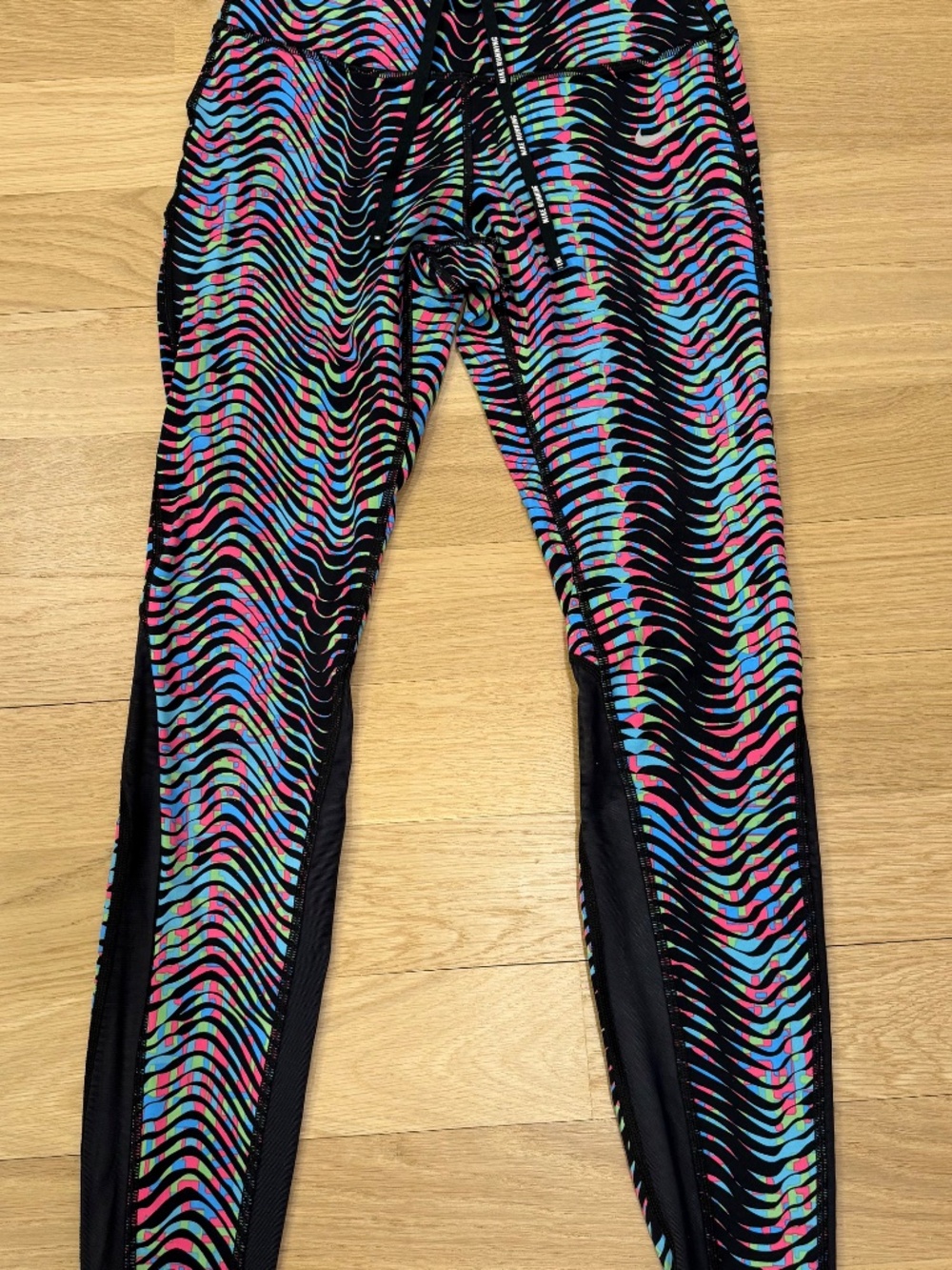 Nike Sidewinder Epic Lux Women's Running Tights, Multi-Color/Light Photo Blue, S